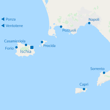 Traghetti per la Isola di Ischia - tutti i porti
